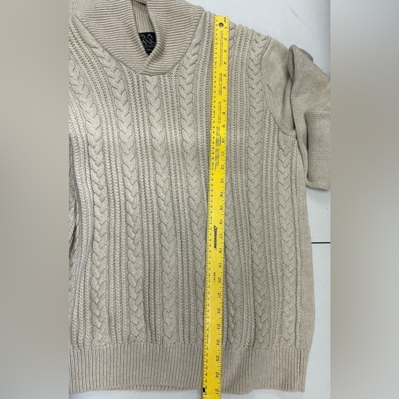 Jos. A. Bank Executive Collection Cable Knit Long Sleeve Pullover Sweater Cotton - Picture 10 of 10
